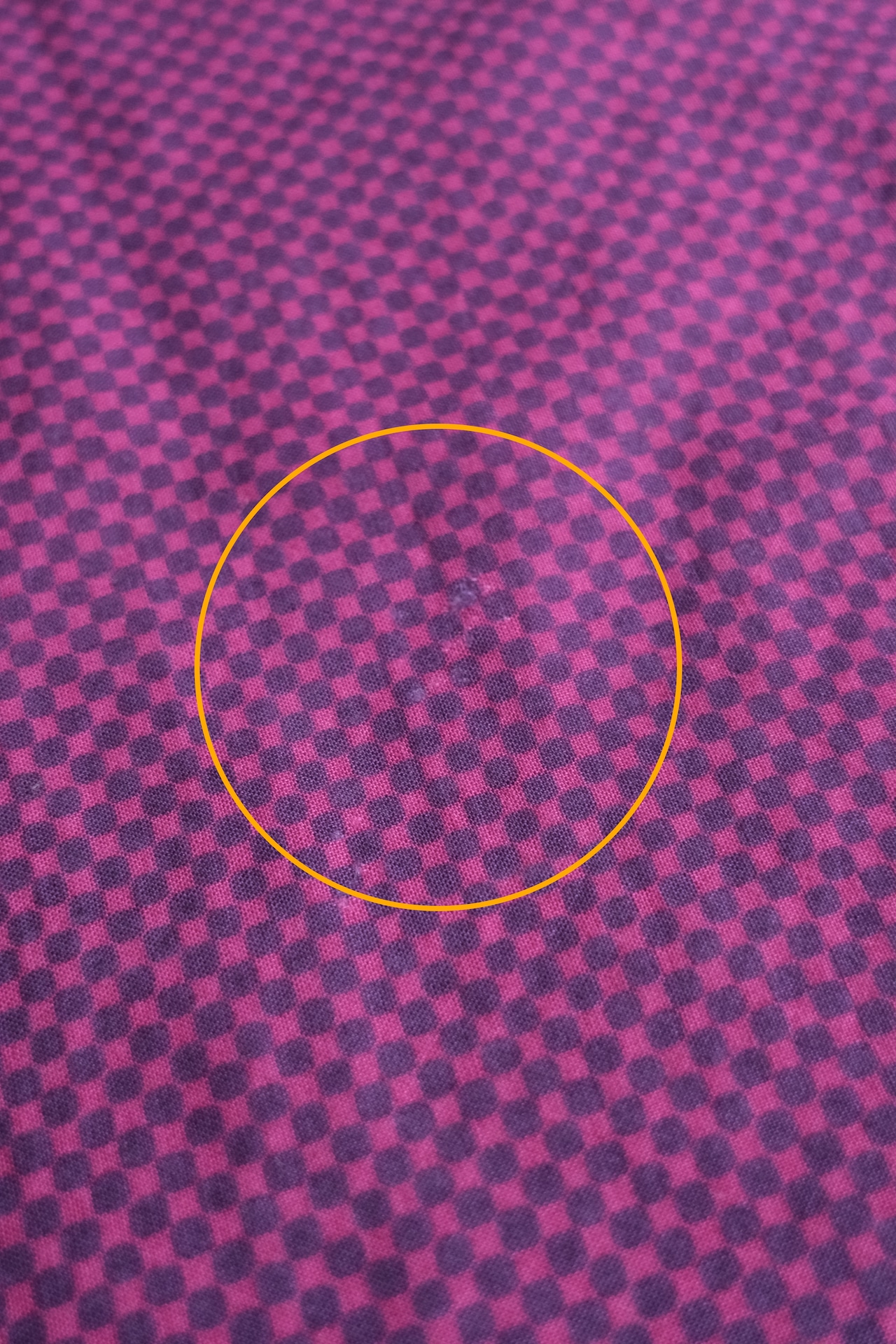 Marimekko smoky purple geometric cotton scarf