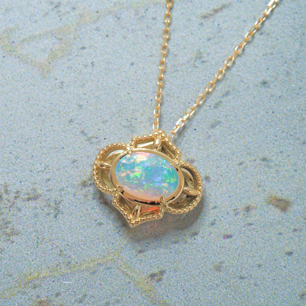 再入荷〉オパールK18YGペンダント【WEB限定】48844 | serio.jewelry