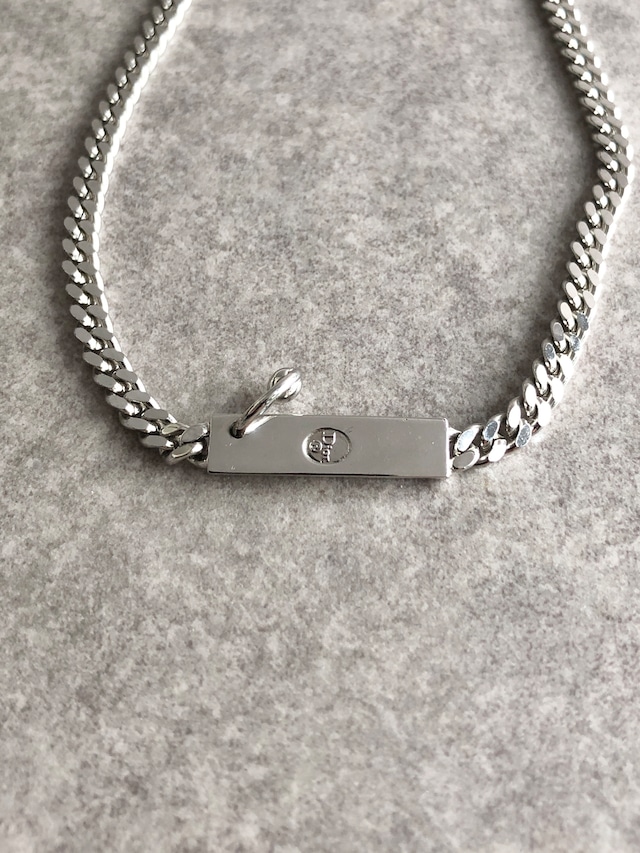 Christian Dior クリスチャン ディオール ネックレス シルバー ロゴプレート vintage ヴィンテージ オールド 35bccv