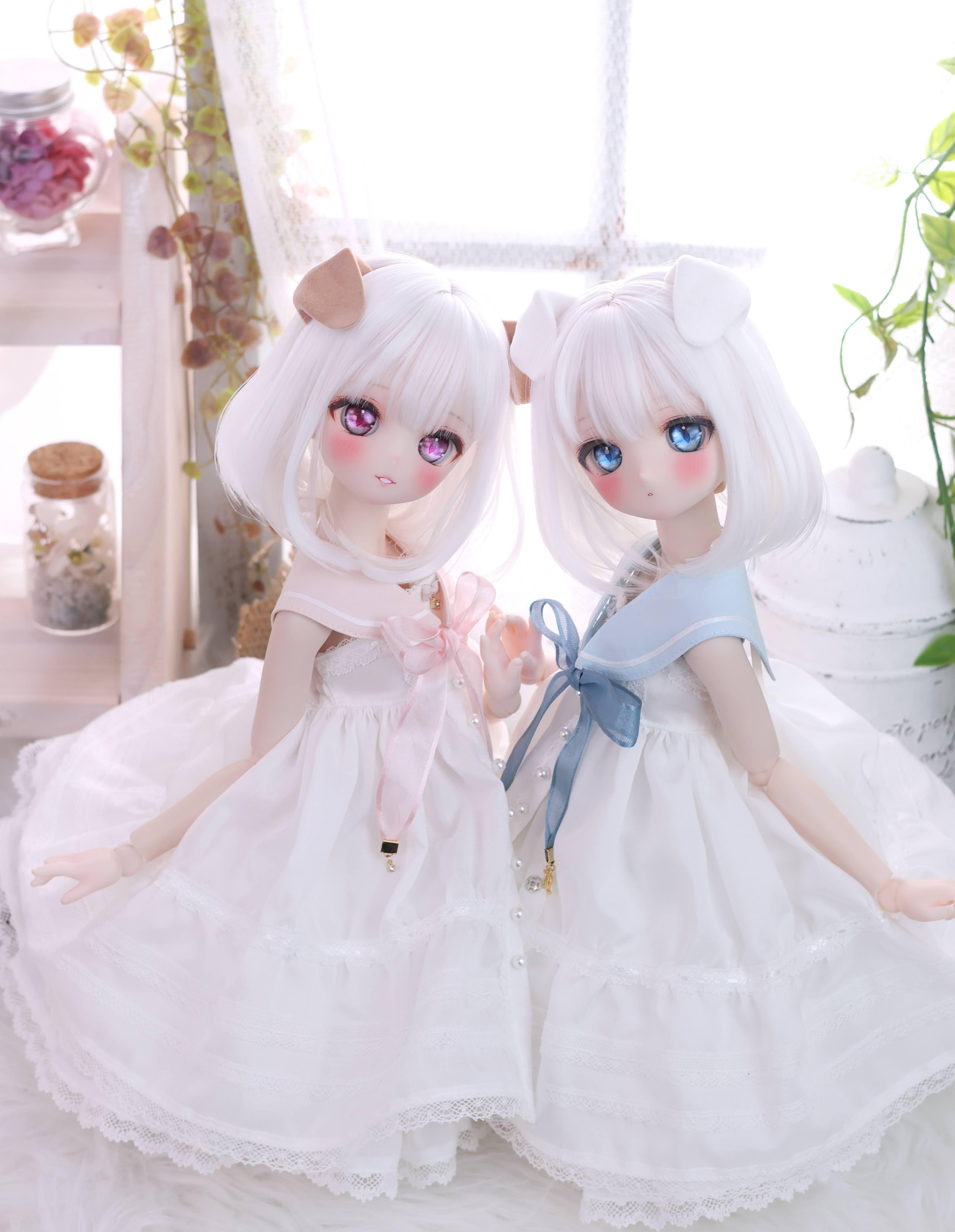 MDD / KUMAKO【初恋ワンピース（おそらブルー）】【First Love Dress