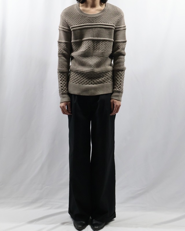 【NEIL BARRETT】Textured knit