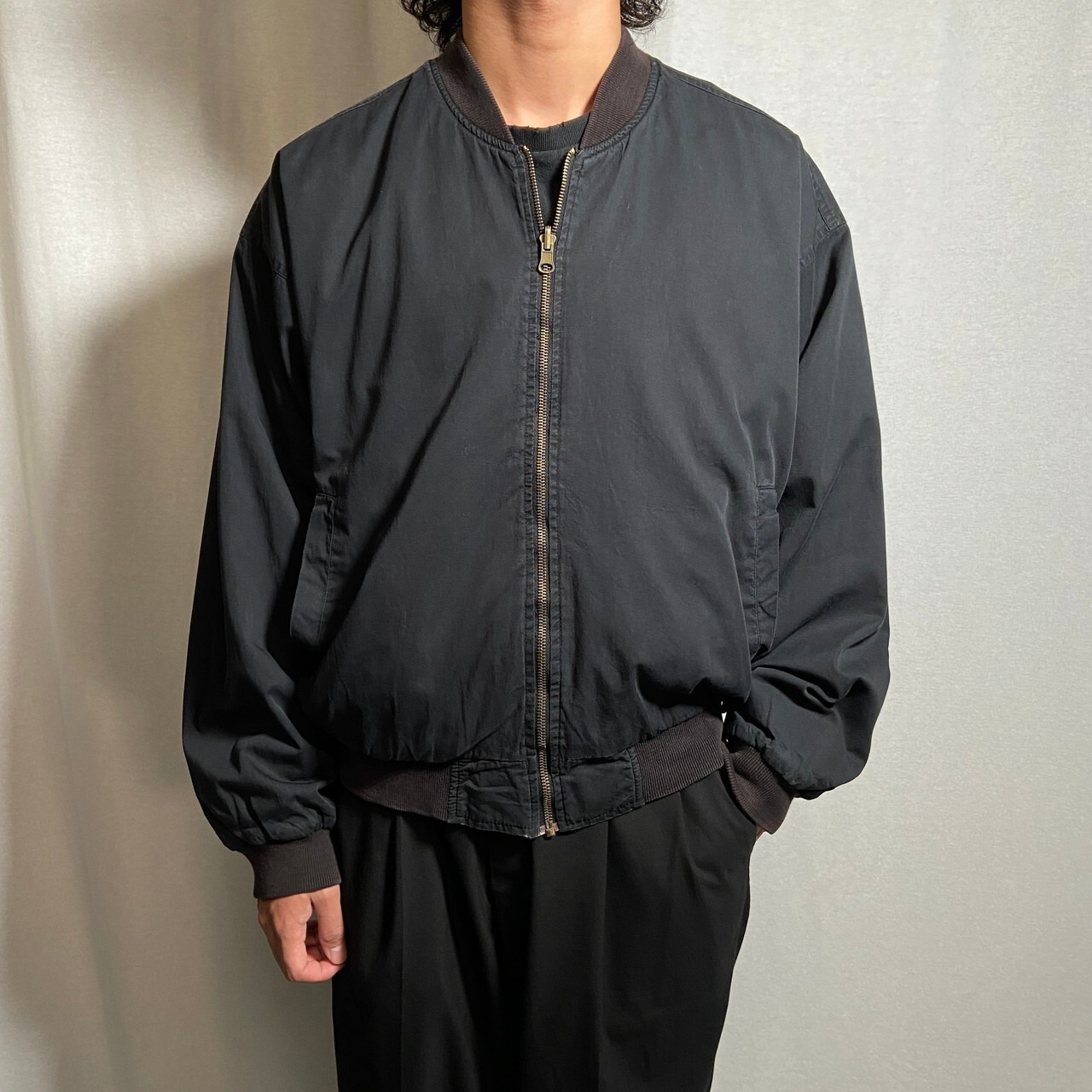 90年代 Marlboro マルボロ リバーシブル ブルゾン メンズL-XL相当 古着 