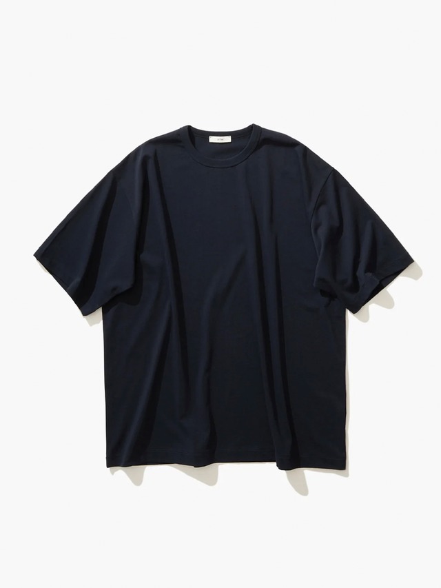 ATON　DRY COTTON JERSEY STANDARD T-SHIRT　NAVY　KKAGLM0110