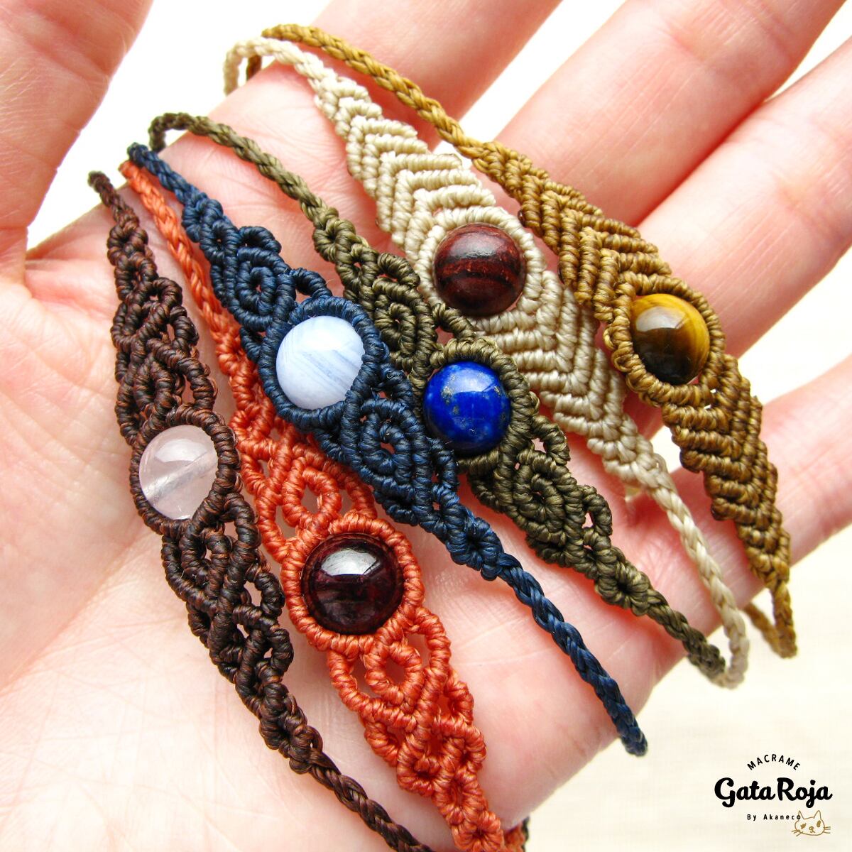Incarose Macrame Bracelet / インカローズマクラメブレスレット