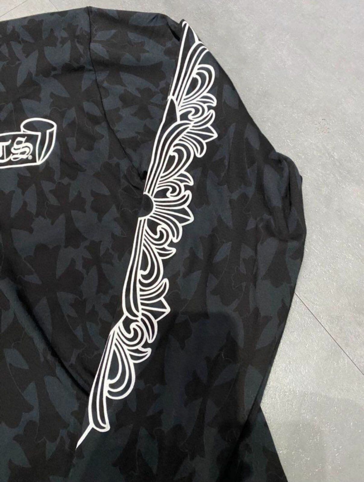 CHROME HEARTS クロムハーツ 総柄 ロンT 長袖 | chromehearts CHROME HEARTS クロムハーツ 総柄 ロンT 長袖 | chromehearts