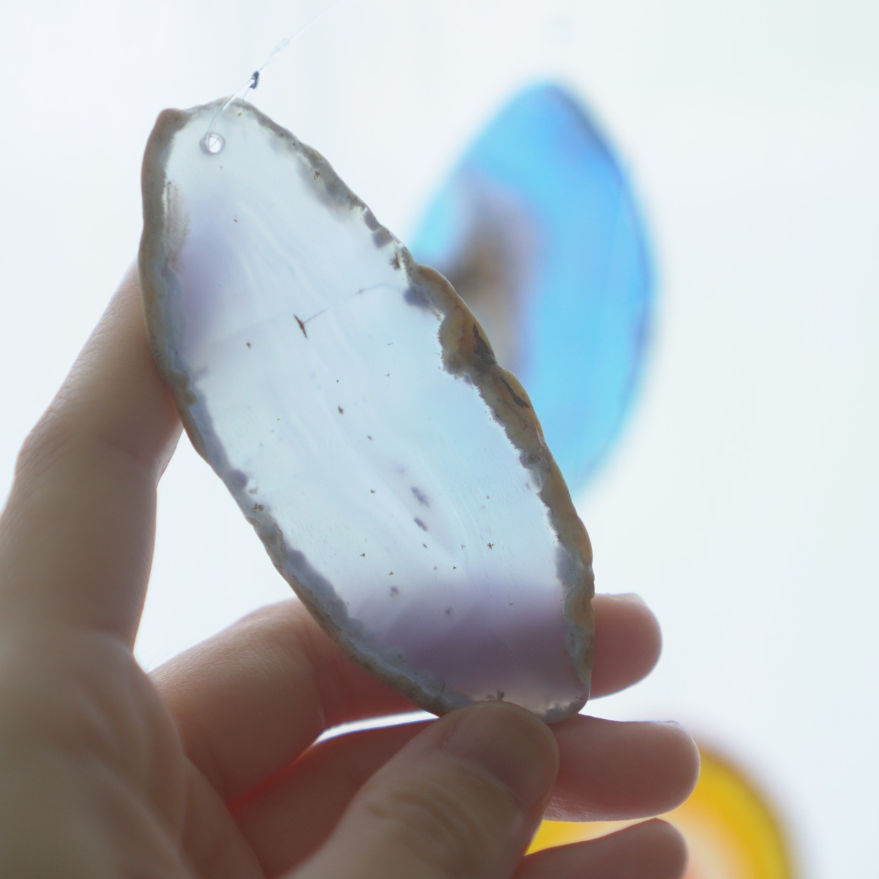 Beautiful Sunny Day - アゲートヒーリングチャイム / Agate Sun Catcher Wind Chime 009