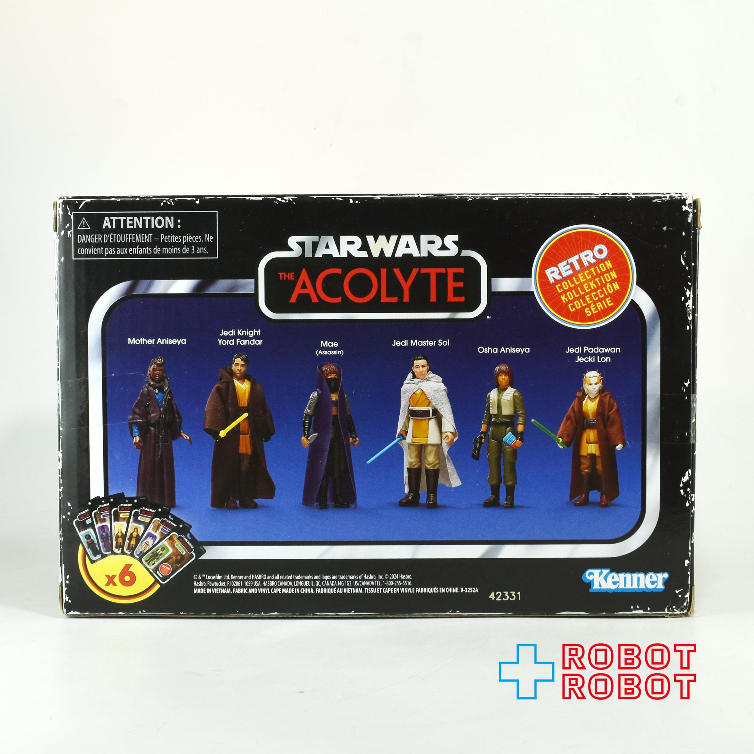 スターウォーズ　フィギュア　レトロコレクション　EP4セット　6体セット スターウォーズ フィギュア レトロコレクション EP4セット 6体セット