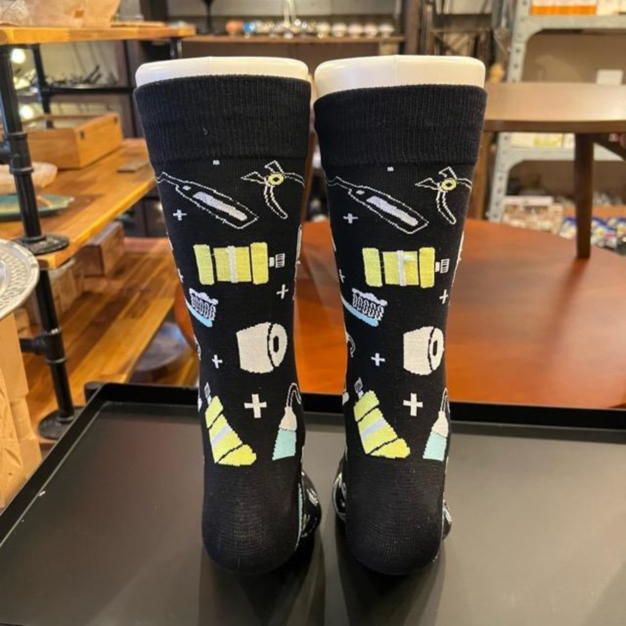 TOPANGA SOCKS Men's　Dentist　靴下　メンズソックス　歯医者　歯　足元ファッション　プチギフト