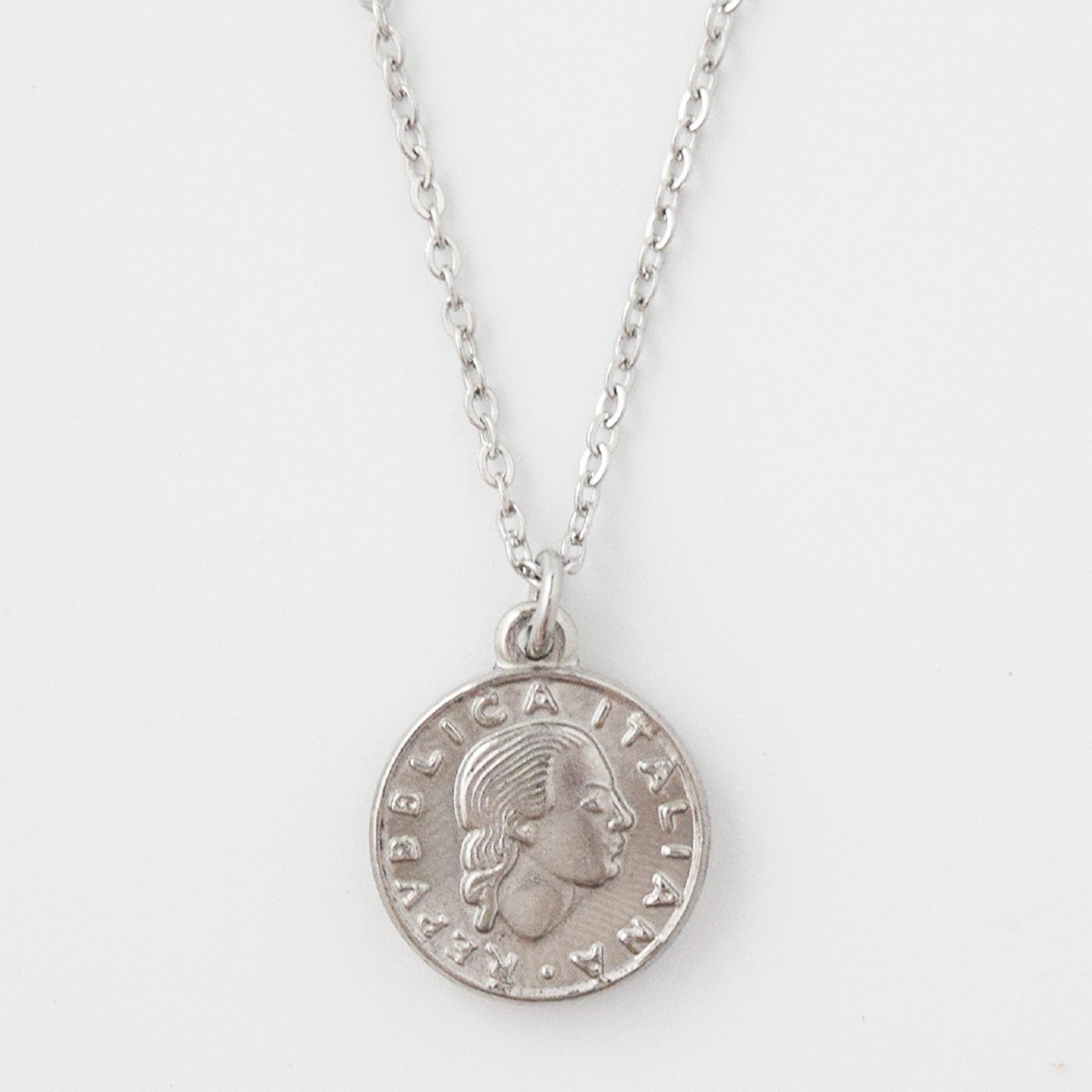 ペアイタリアンコインネックレス