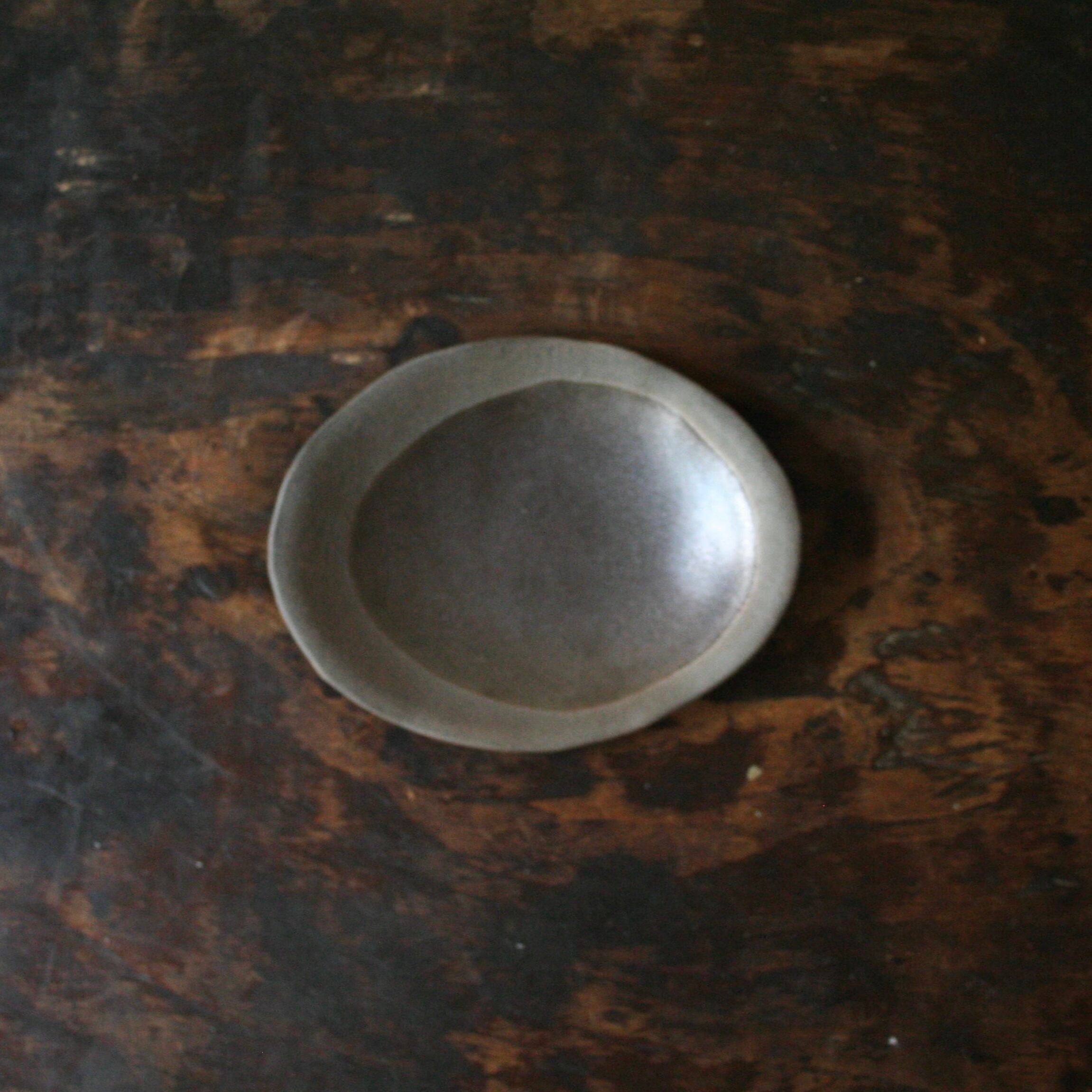 【再入荷】Oval Plate ラスター 楕円豆皿 (幅 12.5 cm)