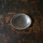 【再入荷】Oval Plate ラスター 楕円豆皿 (幅 12.5 cm)