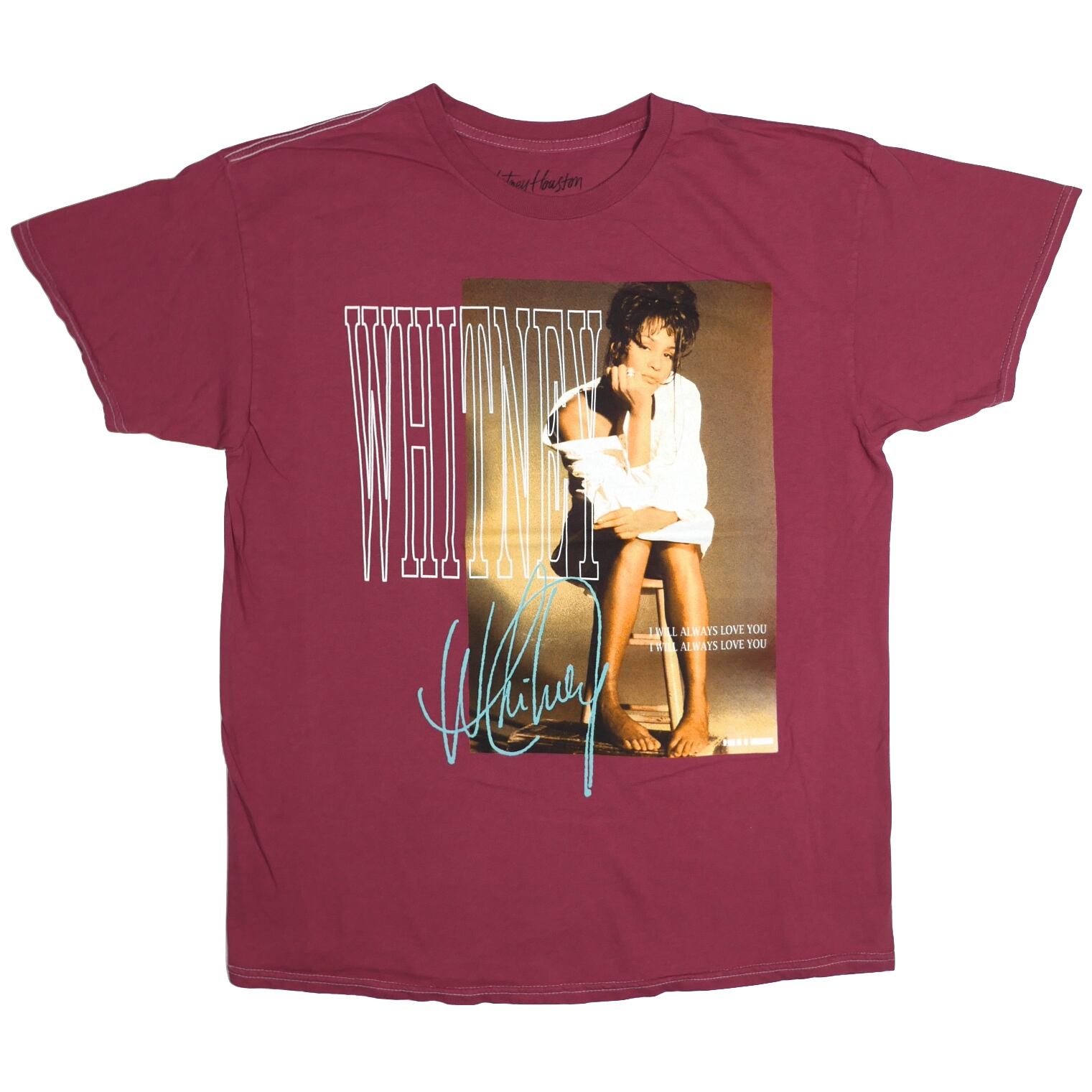 USED【M】Whitney Houston I Will Always Love You Tee / ©2023