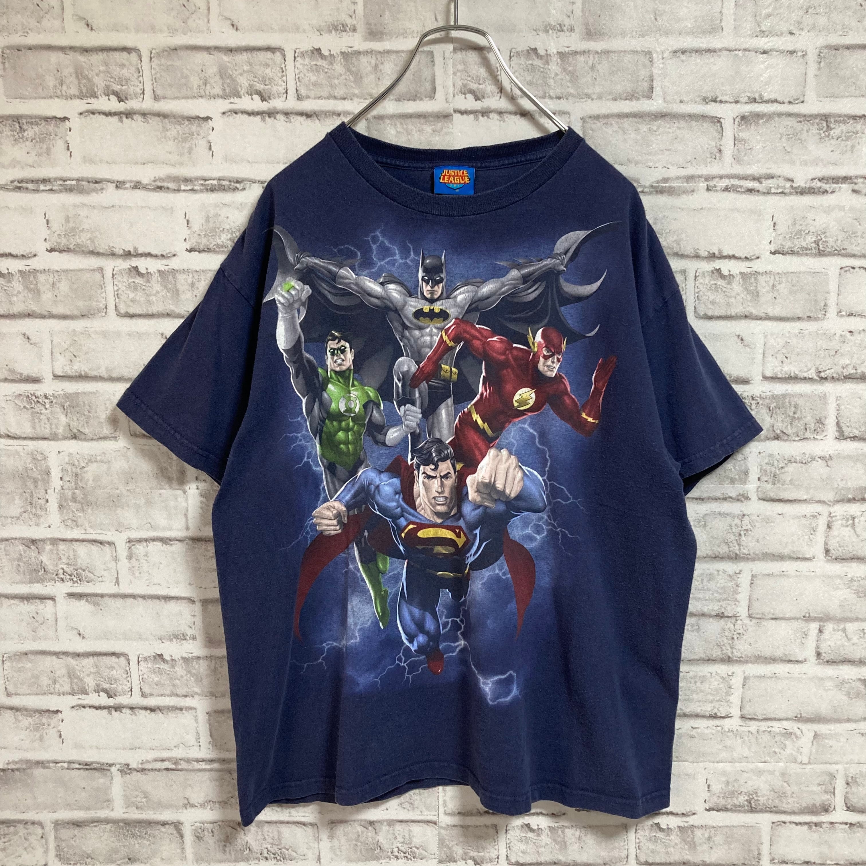 JUSTICE LEAGUE】S/S Tee L DCコミックス アメコミ アニメ