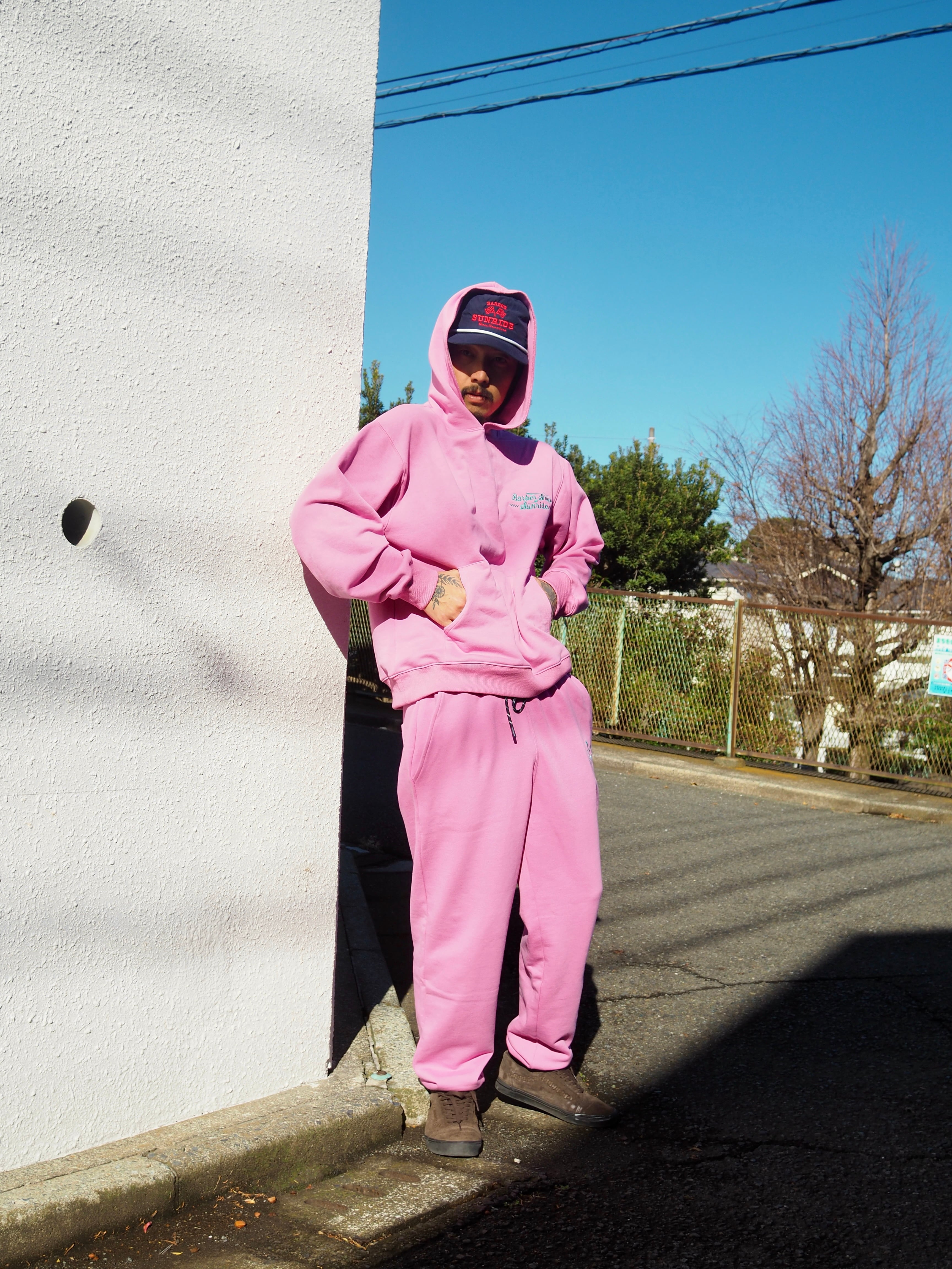 Pink Riot Hoodie | BARBER SUNRIDE