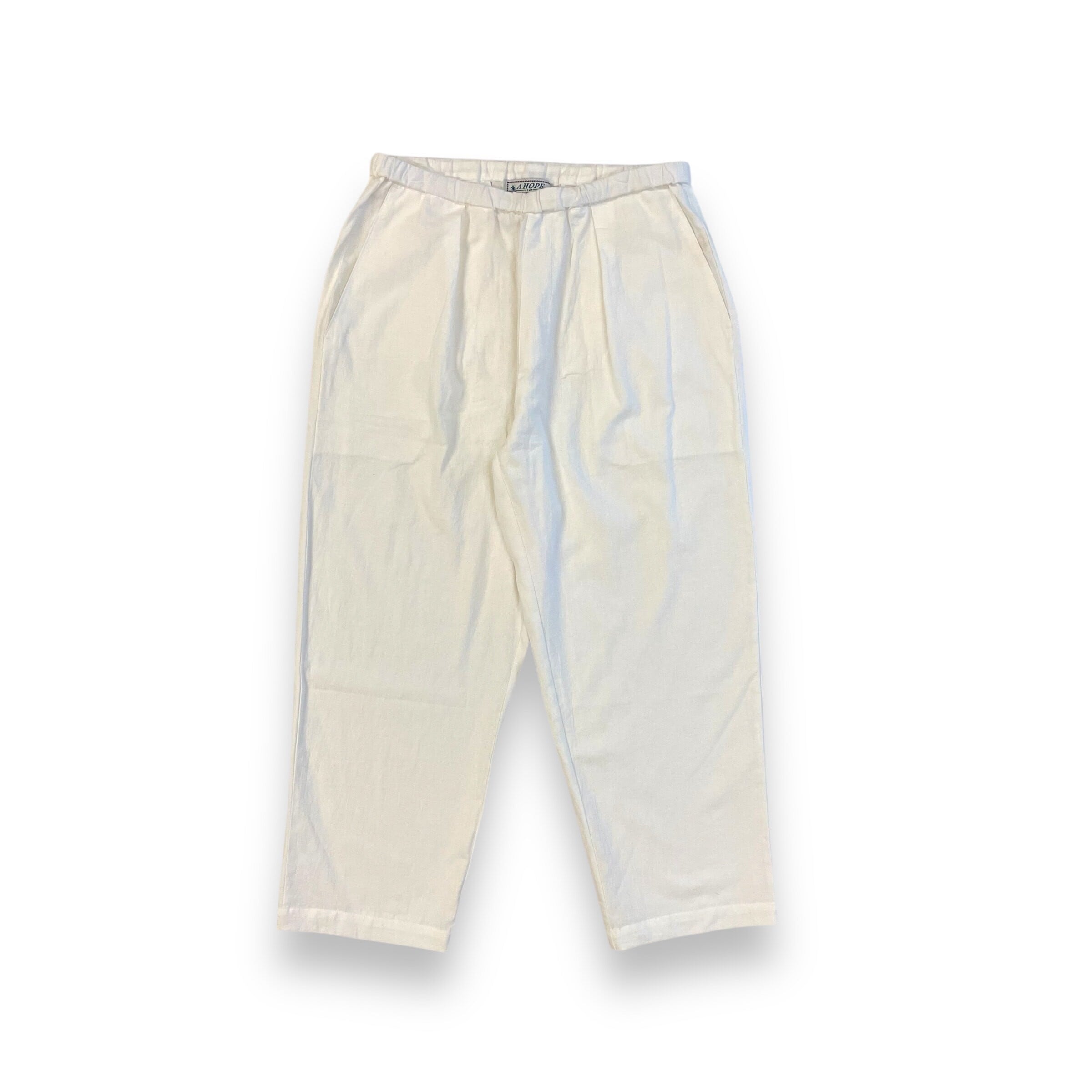 HZW-061 One Tuck Tapered Eazy Pants | A HOPE HEMP