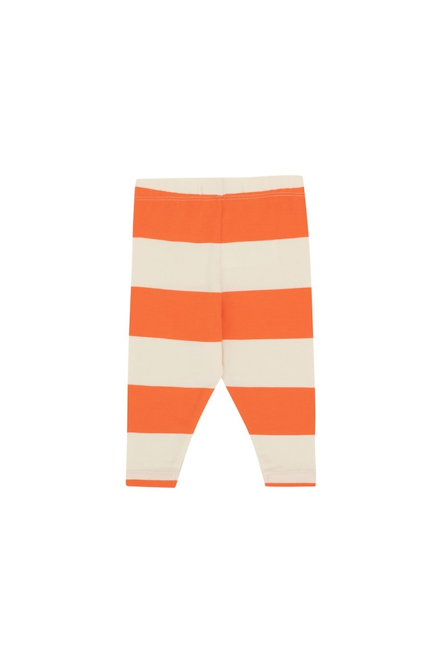 TINY COTTONS - stripes baby pant light cream / summer red