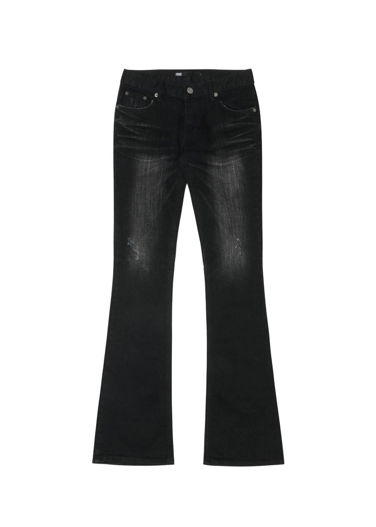 BOHEMIAN SEOUL] DARKNESS BOOTCUT JEANS 正規品 韓国ブランド 韓国
