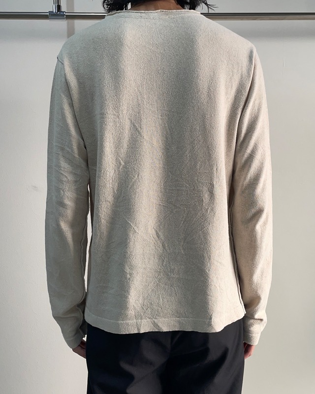 【Dolce & Gabbana】inside out henry neck top