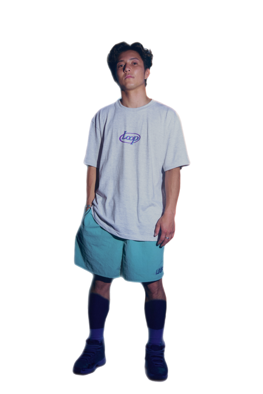 CLASSIC LOGO EOM TEE ASH GRAY