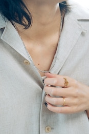 『織りなす調和』 figaro chain necklace