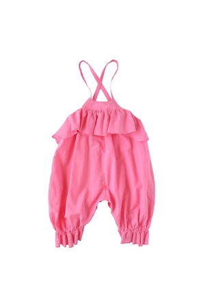 【26SS】folkmade(フォークメイド)Baby Salopette PINK(80/90/100)サロペット ベビー ピンク