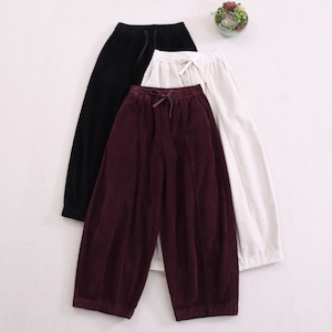 4色/裏起毛コーデュロイパンツ ・9141 4色/裏起毛コーデュロイパンツ ・9141