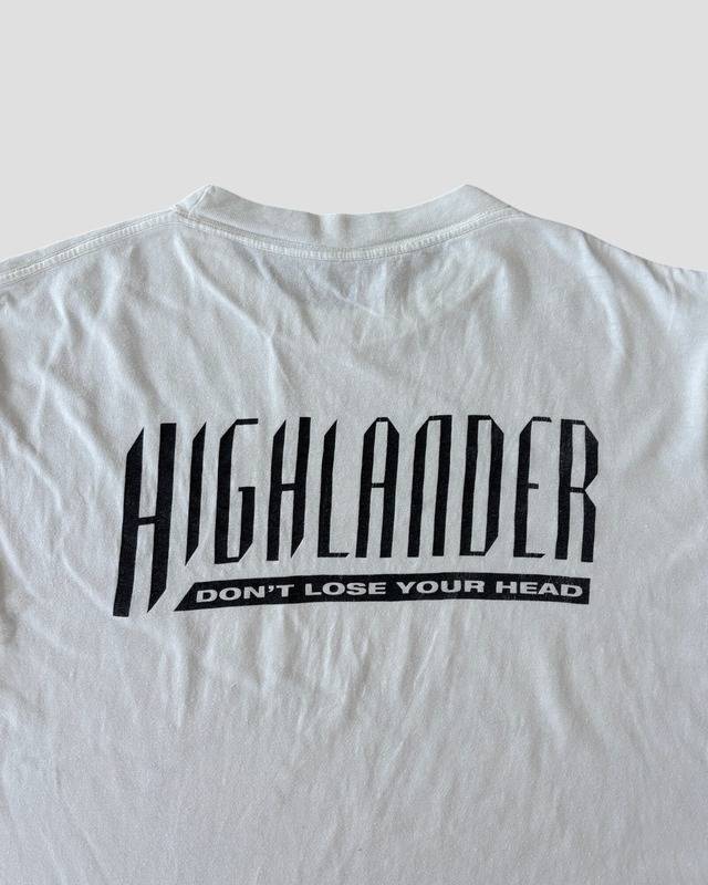 -HIGHLANDER- Movie T-shirt made in USA