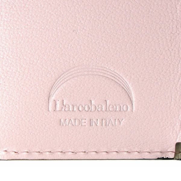 L'arcobaleno（ラルコバレーノ）三つ折ミニウォレット】Ltグレー*Lt