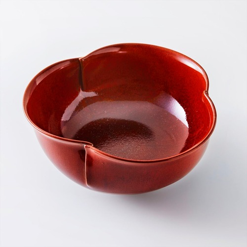 柿釉 綴じ目大鉢［0130213258］