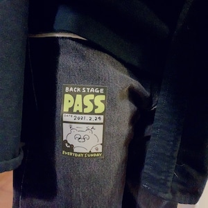 BSP(BACK STAGE PASS)ステッカー5pc