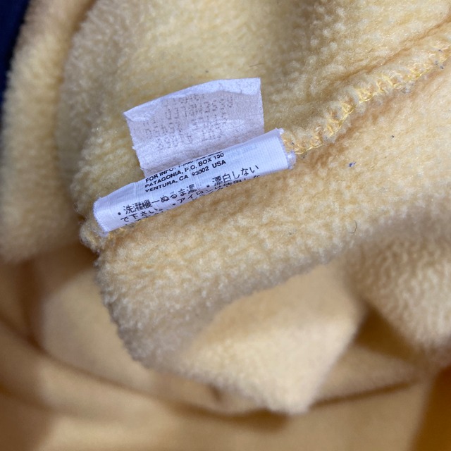 90s patagonia シンチラスナップT イエロー L ジャマイカ