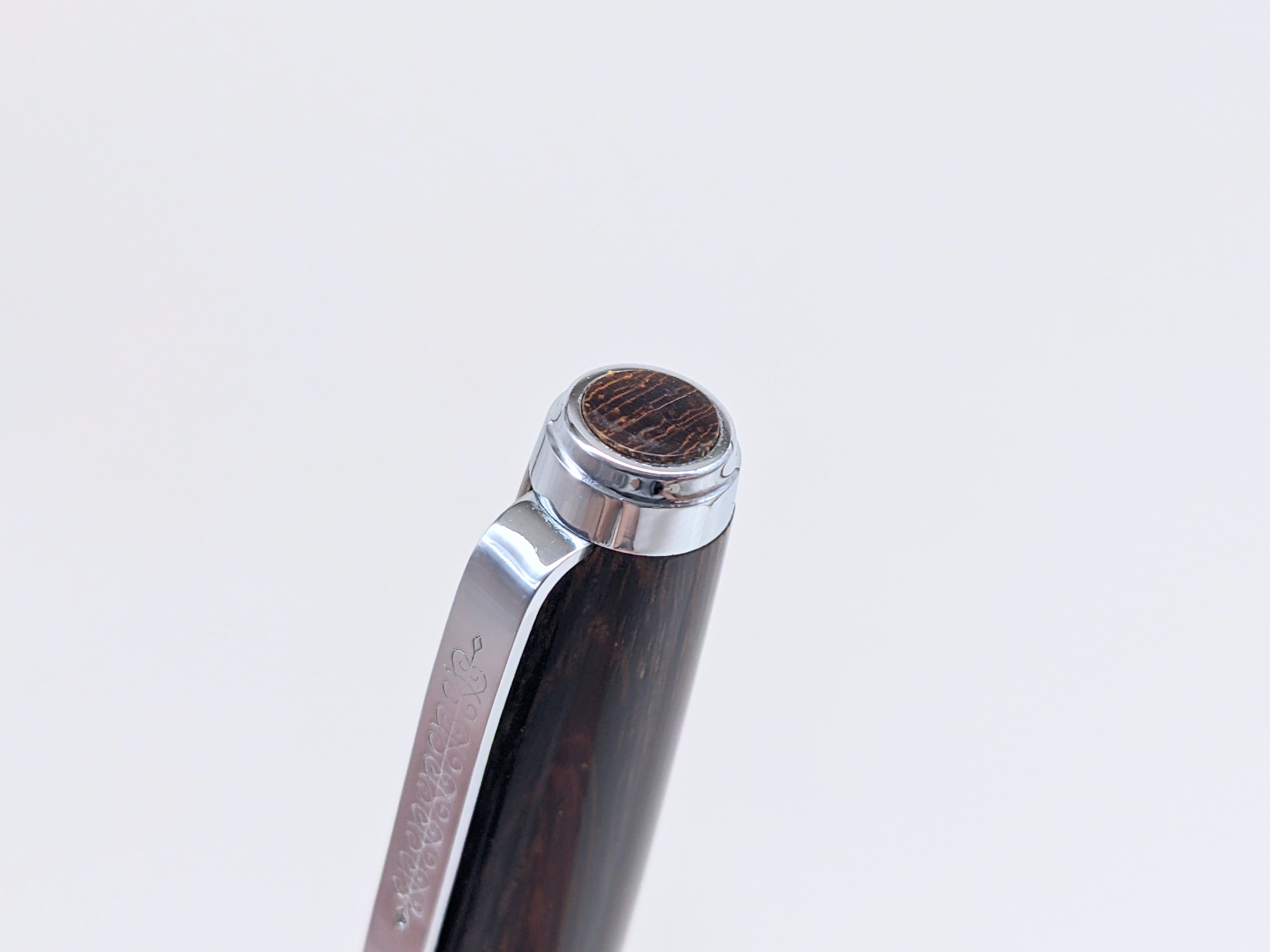 80s セーラー万年筆 世界の銘木シリーズ 鉄刀木 シルバートリム