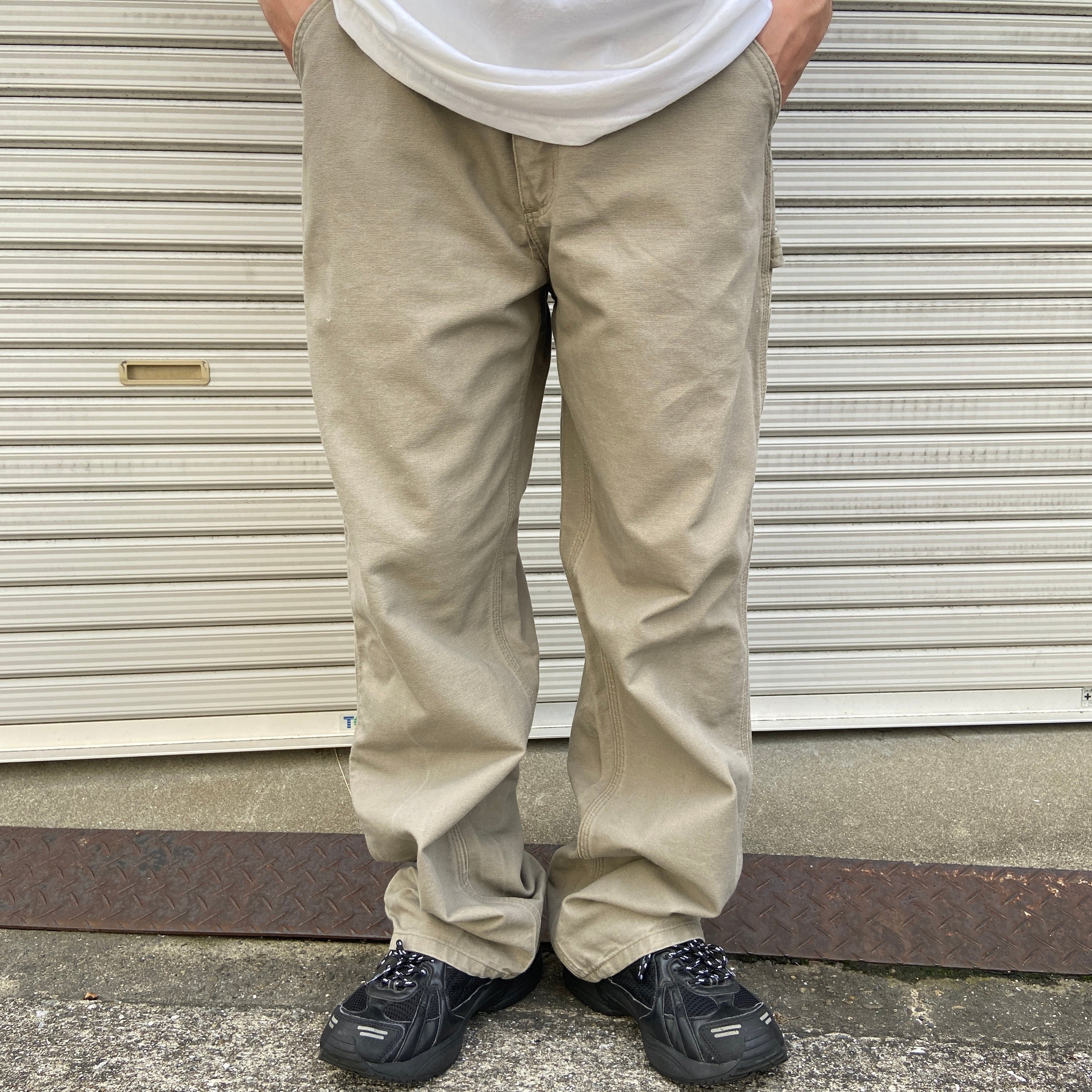 carhartt ダックコットンペインターパンツ デザートカラー W35 | 古着