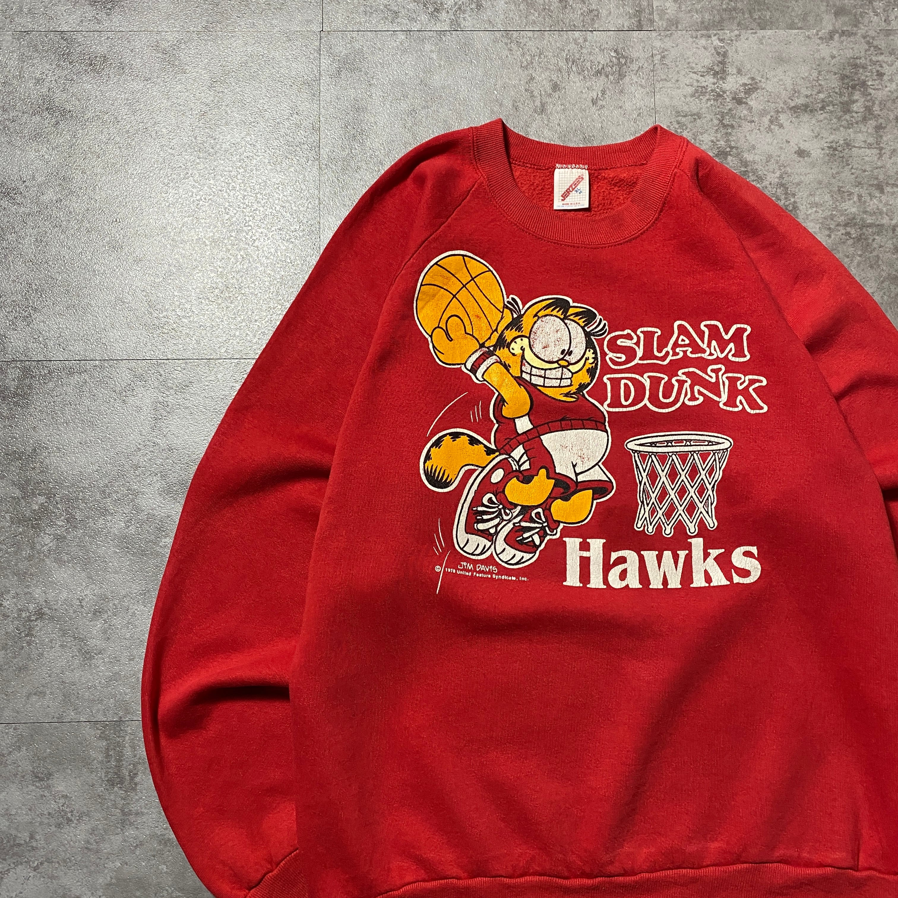 USA製】80's JERZEES ジャージーズ ガーフィールド キャラ