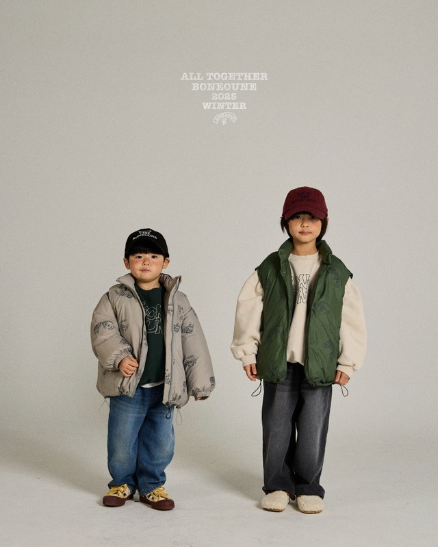 〚予約〛tiger down jacket <kids><Jr><mom>