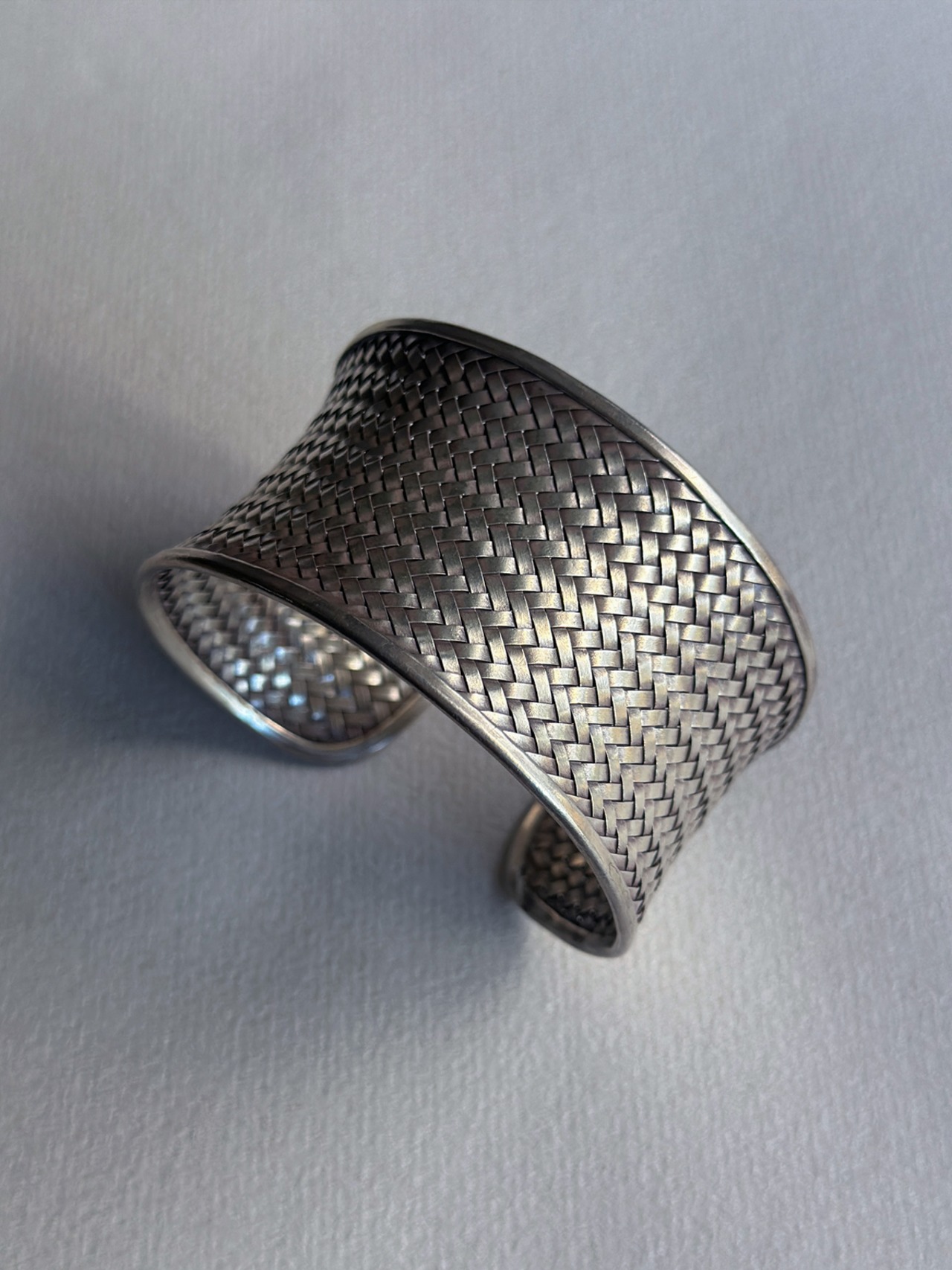 Karen tribe／Silver bangle (BA2-08)