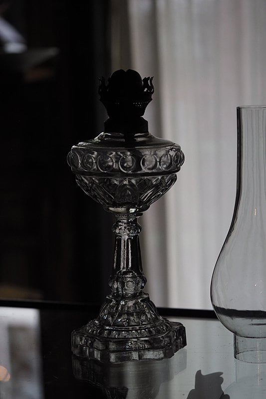 ガラスオイルランプ 仏より-antique glass oil lamp | アンティーク