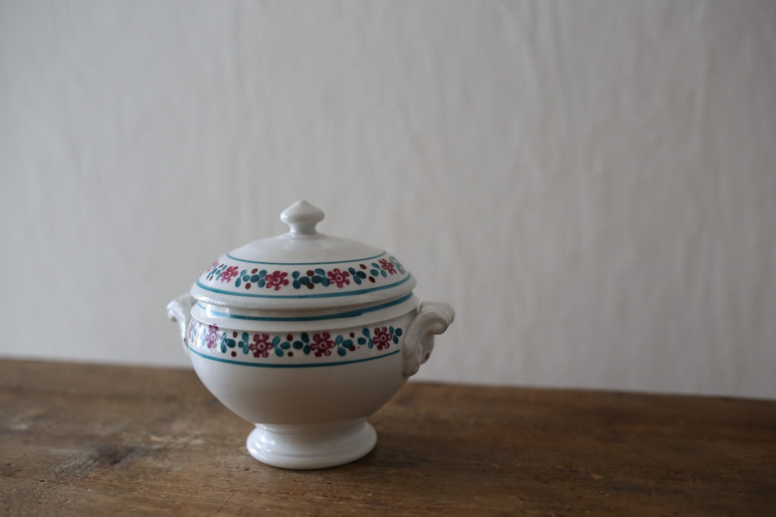 フランス アンティーク K&G LUNÉVILLE ままごと用 dinette スーピエール N-03026