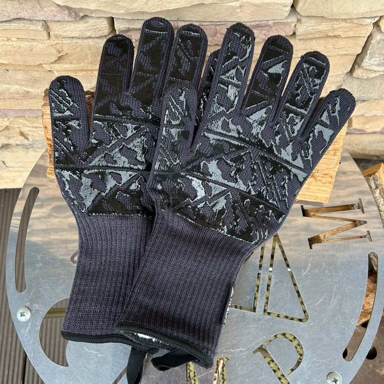 【 Mt.SUMI <マウントスミ > 】『 BBQ TAIKA&TAINETSU Gloves < SUMI Gray >( BBQ耐火&耐熱グローブ スミグレー ) 』BX26FWBG-SG