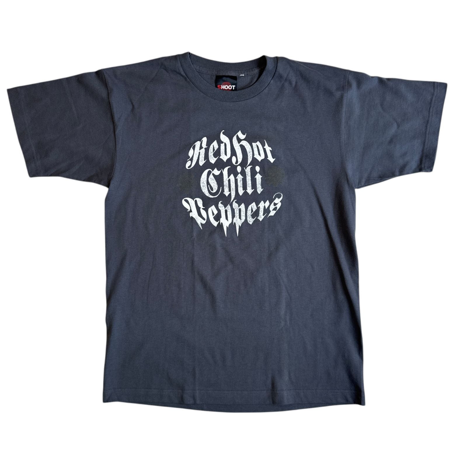 00s Red Hot Chili Peppers Gothic Logo ロゴ プリント Tシャツ L