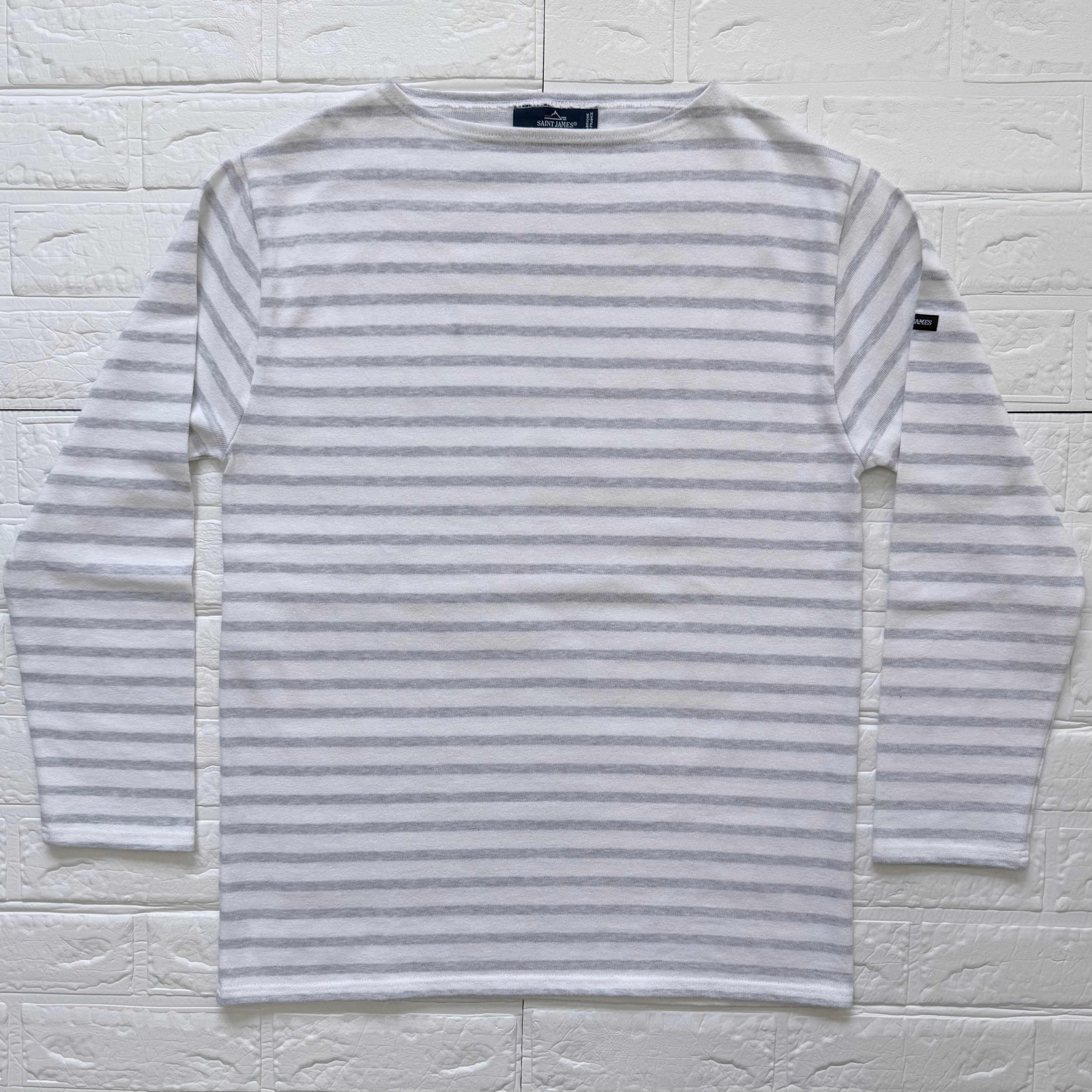 SAINT JAMES フランス製 OUESSANT ボーダー ボートネック バスクシャツ
