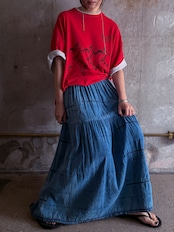 tay Original【BLACK and RE-SEW】/Vintage H'mong Skirt