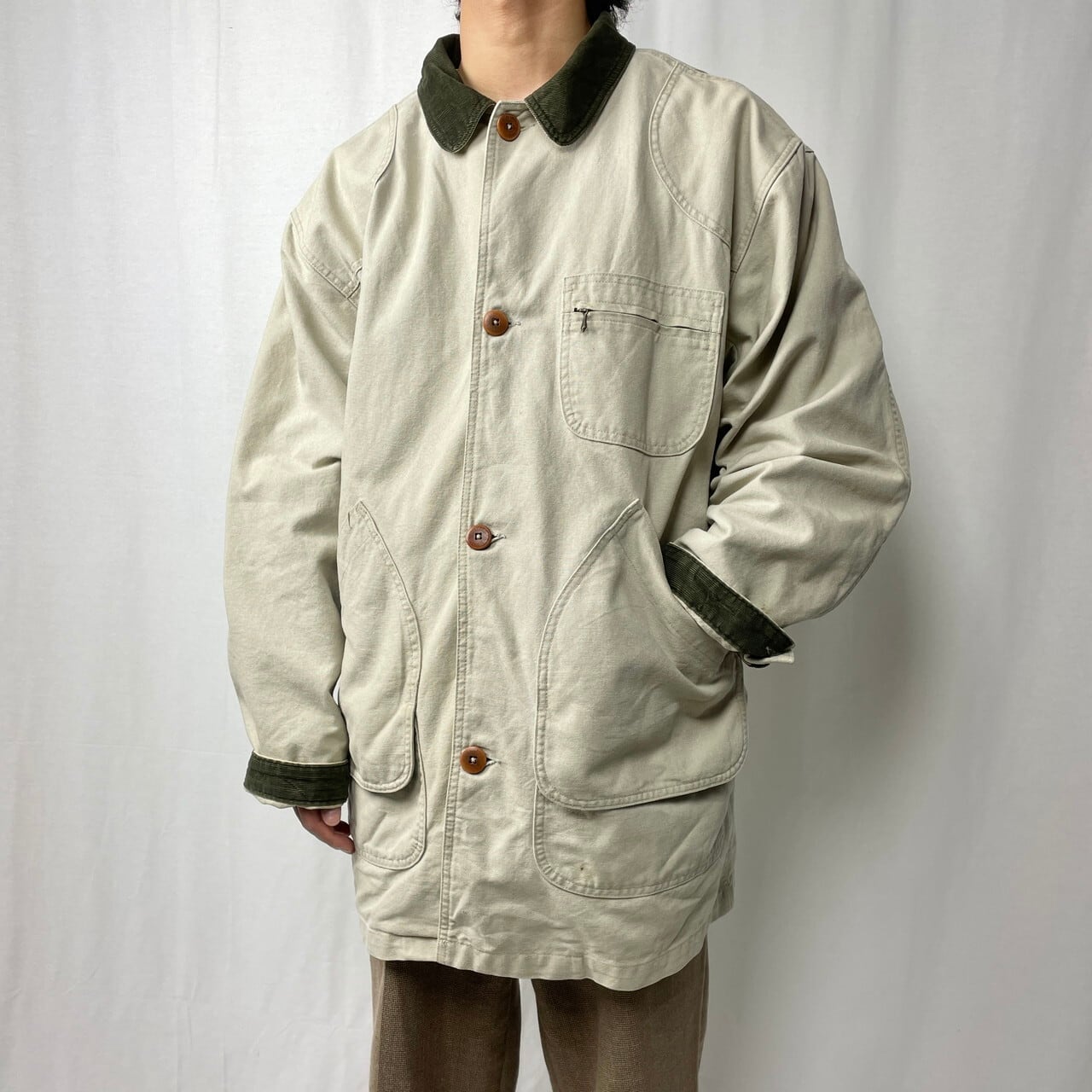 袖丈6090s L.L.BEAN ハンティングジャケット vintage ビンテージ