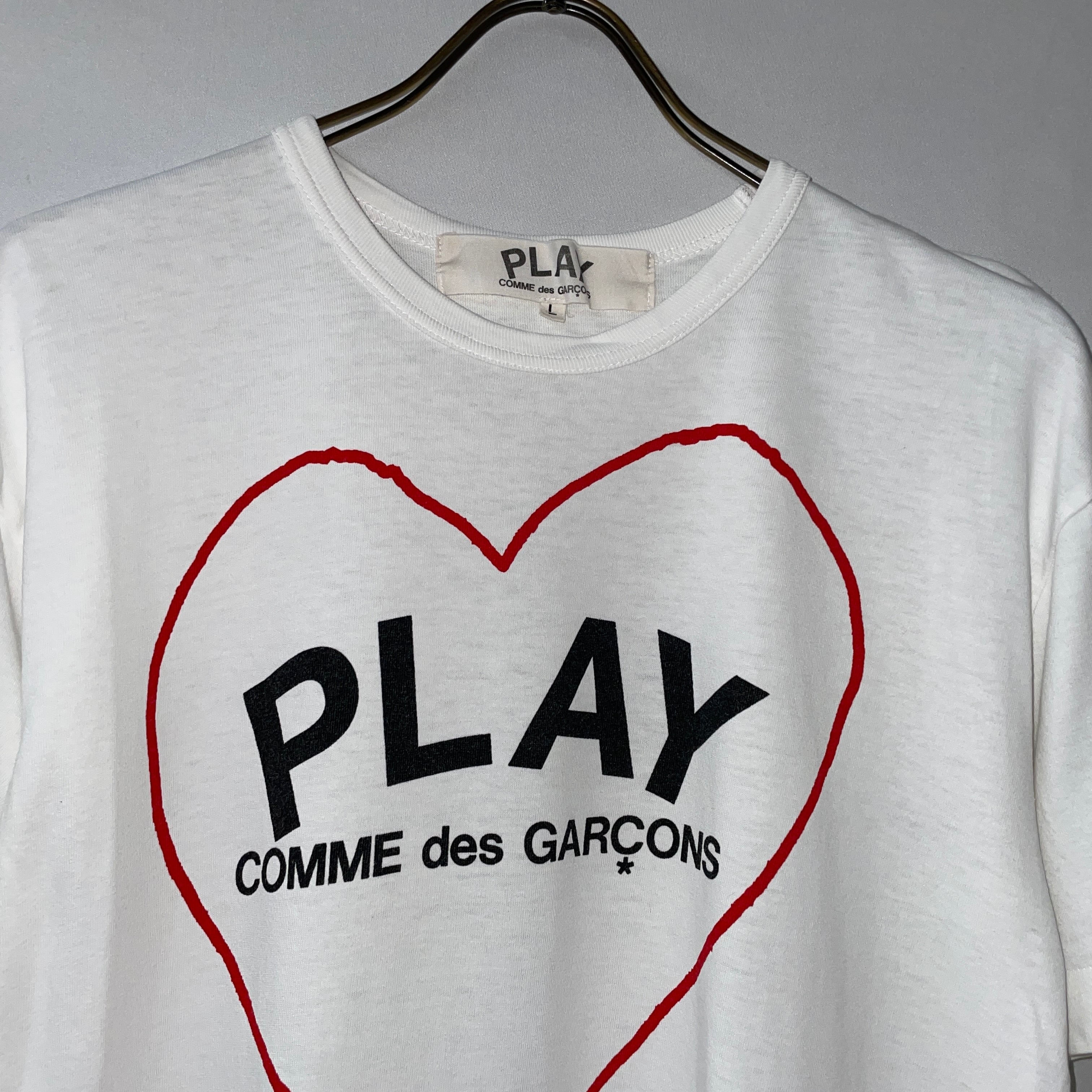 Play Comme des Garçons Tee Tシャツ　シングルステッチ | no pain no gain(ノーペインノーゲイン) | 東京　 表参道の古着屋