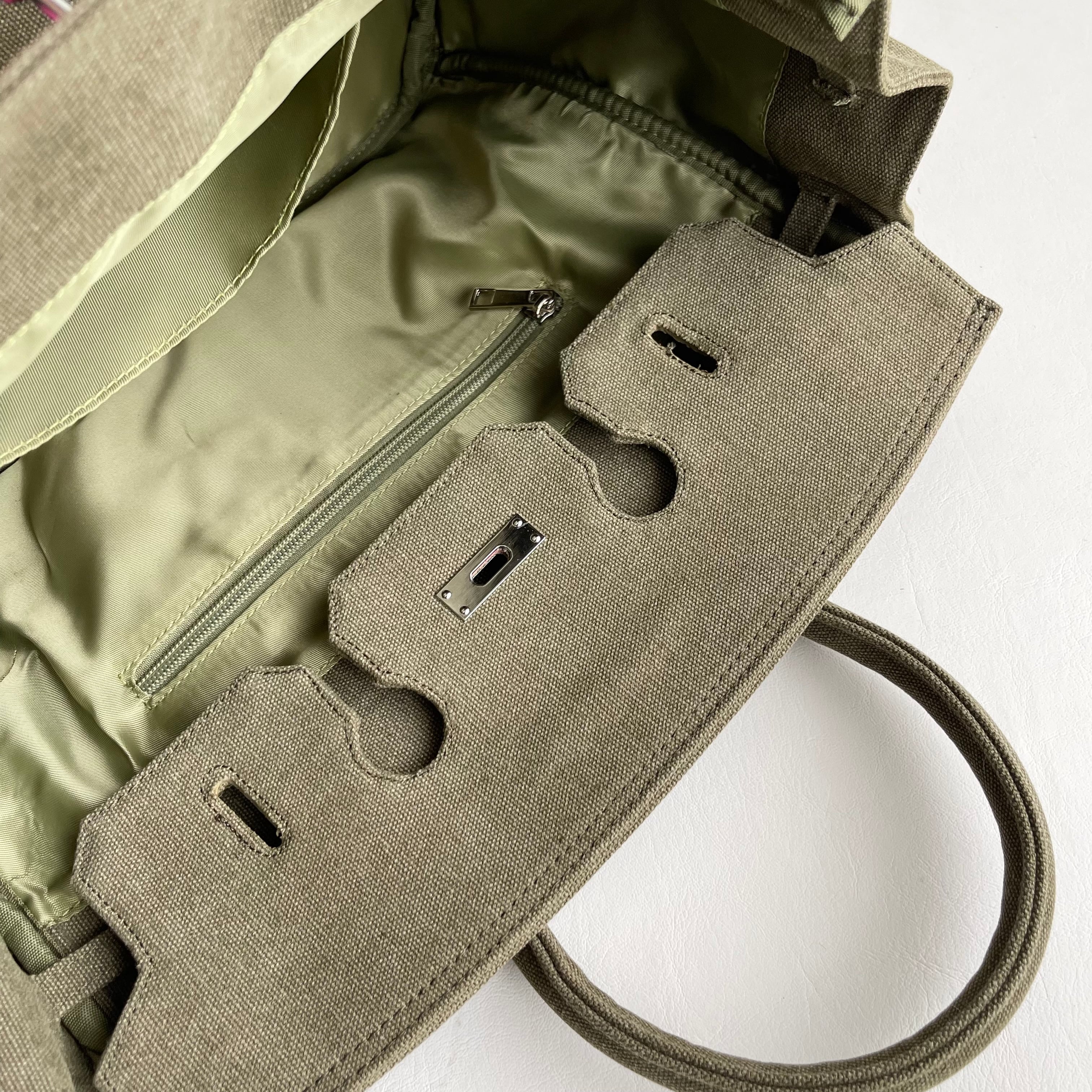 新品未使用☆即完売☆meong blue☆ KANAGU Army BAG KANAGU Army BAG / Heart & cord charm | meong blue