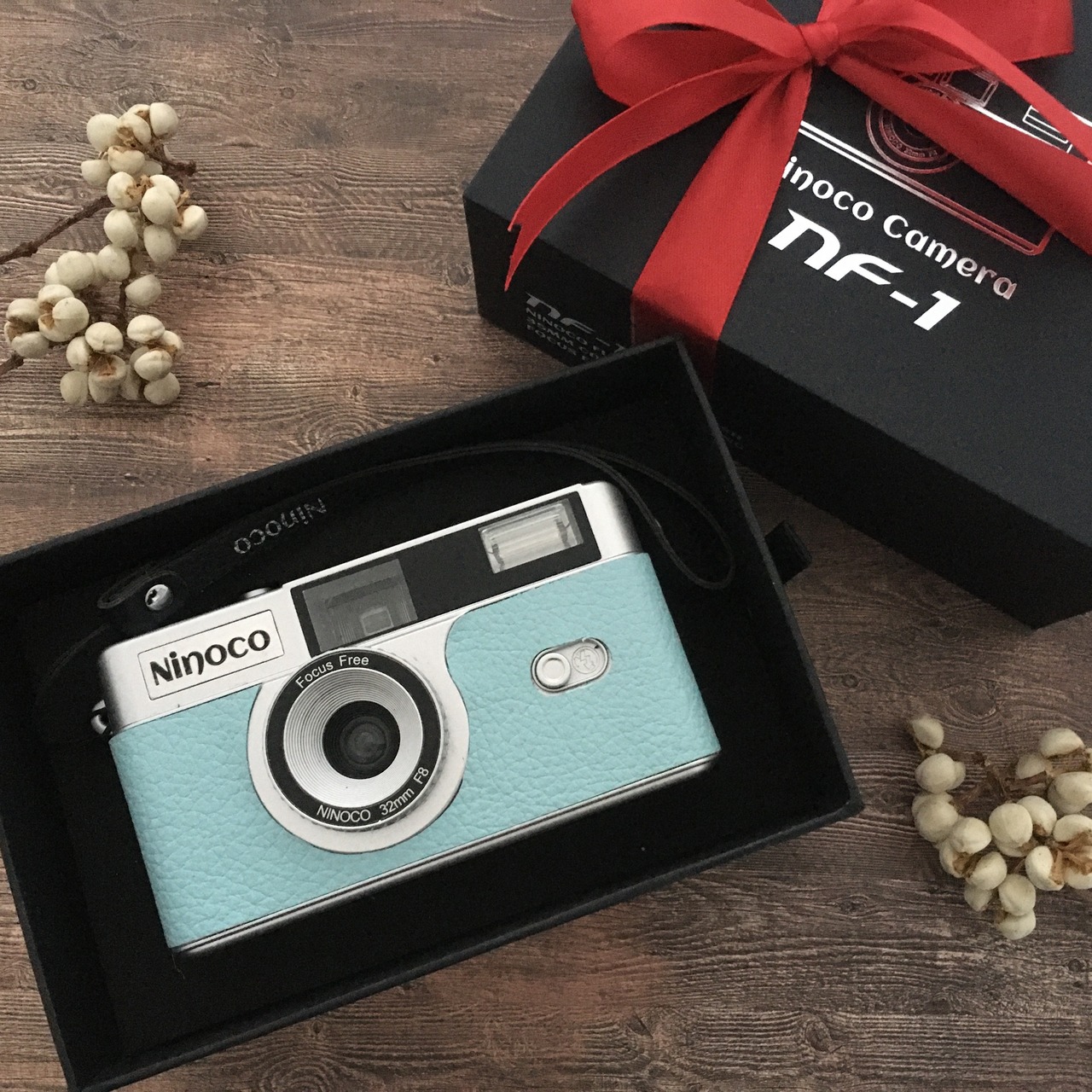 Compact 35mm フィルムカメラ <ミントブルー>