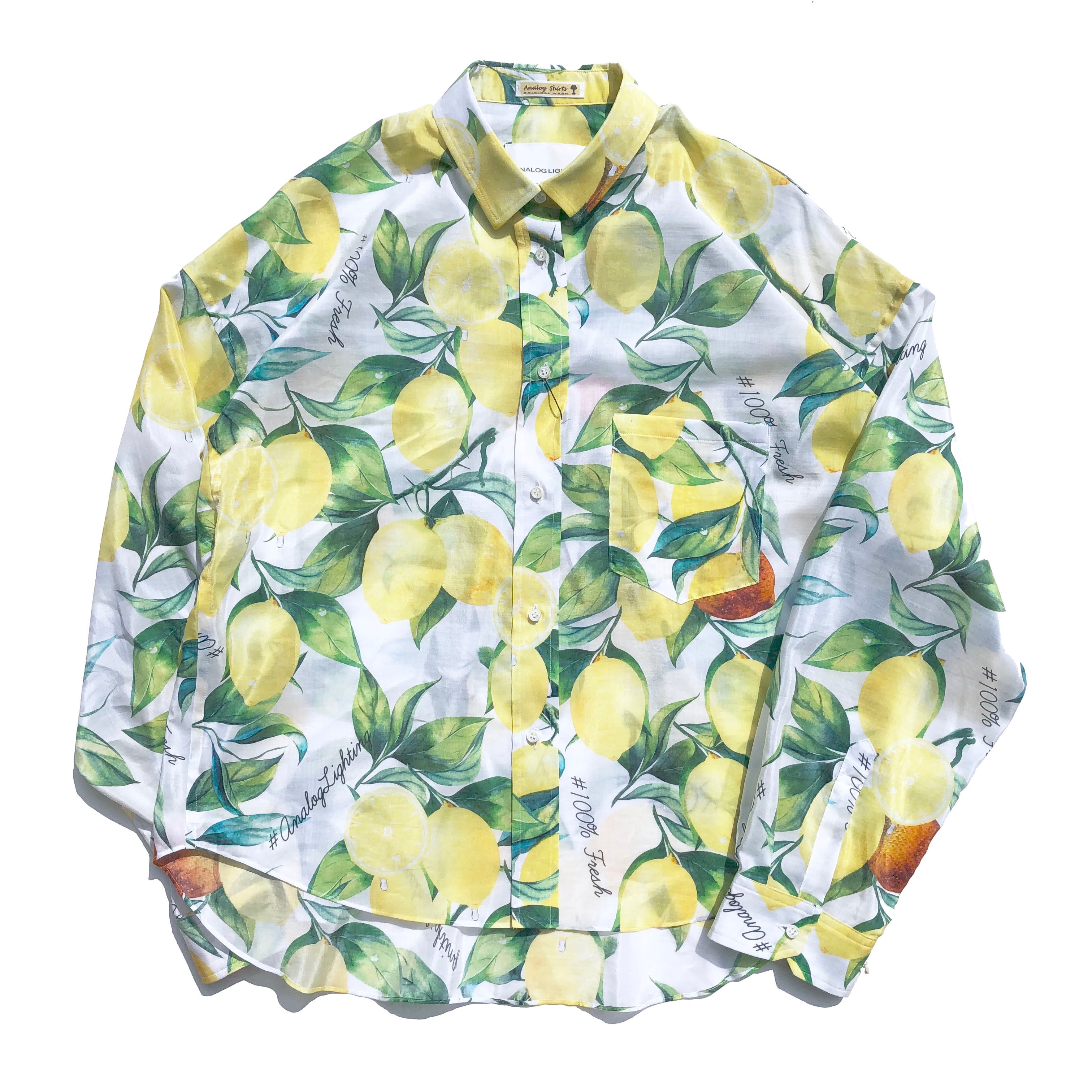 analog lightingシャツ Tuck In Sleeve Shirts／Open Collar | ANALOG LIGHTING OFFICE