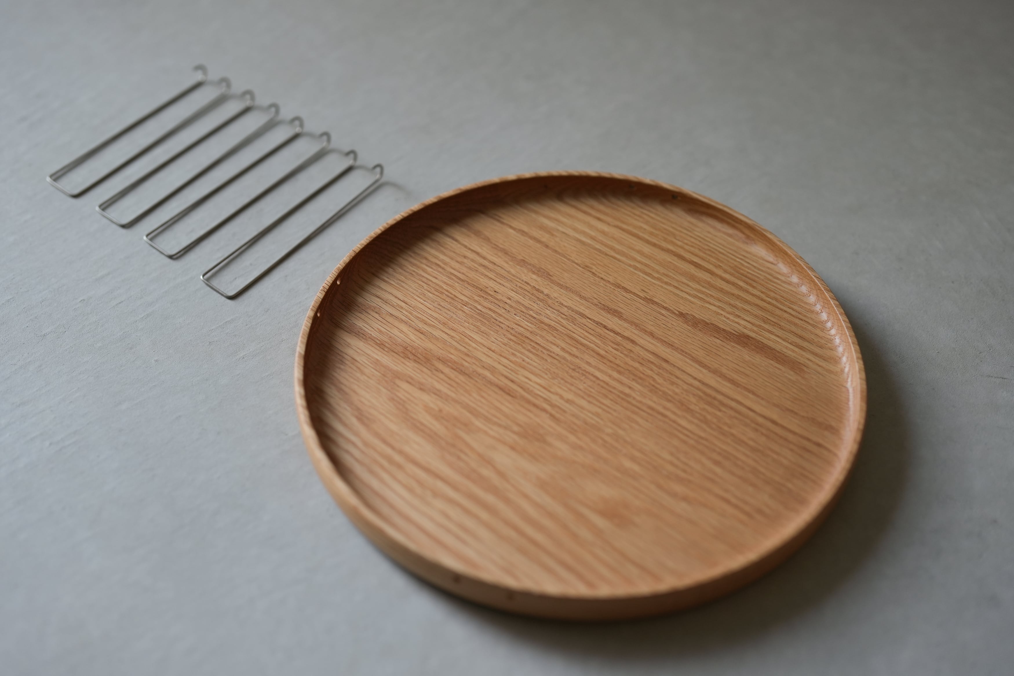 未使用】hxo ラウンドテーブル ブラック 専用アンダートレイ付き hxo