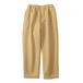 COMFORTABLE REASON / BOA FLEECE SLACKS CAMEL