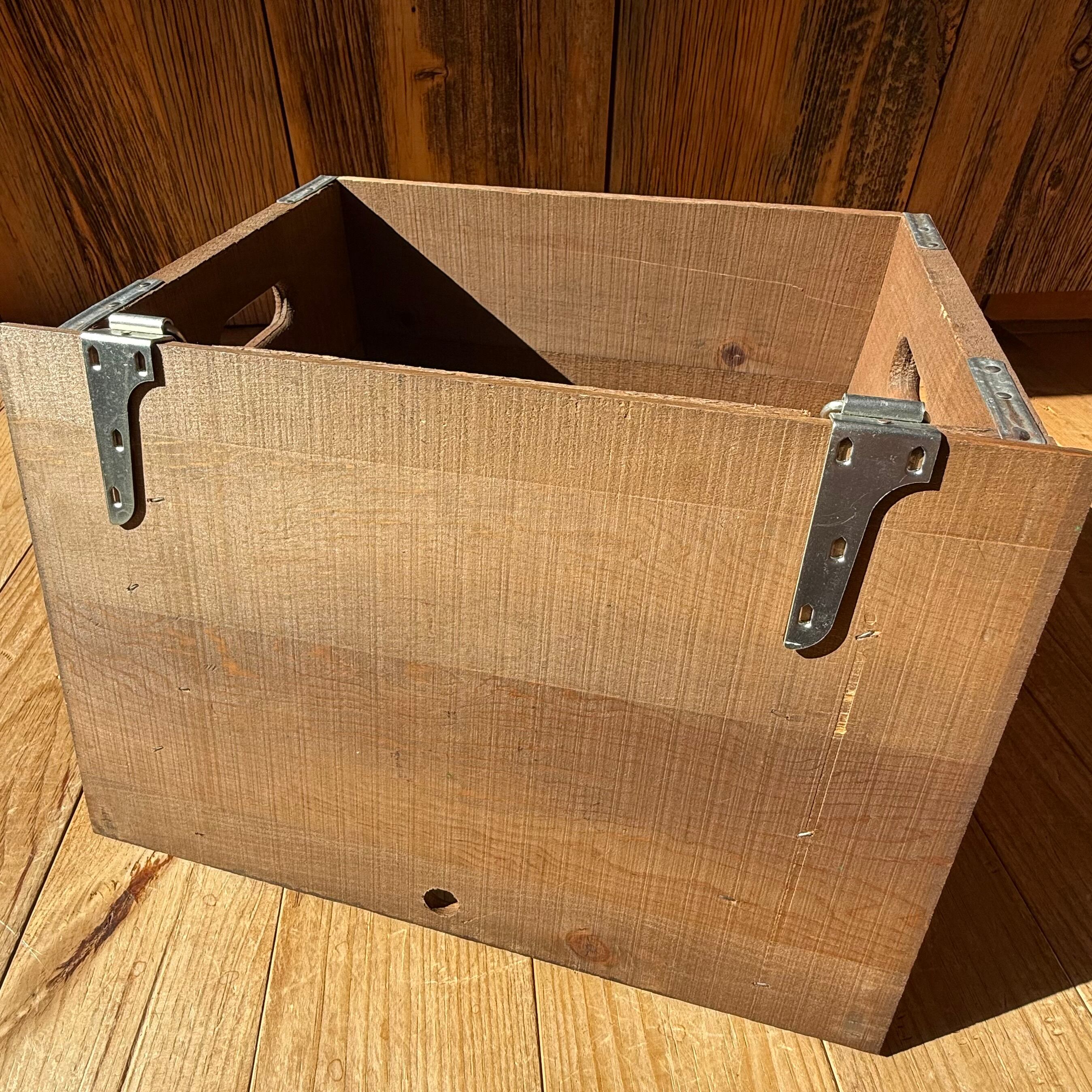 Vintage BUDWEISER Wood Box 木箱 バドワイザー 収納 ディスプレイ